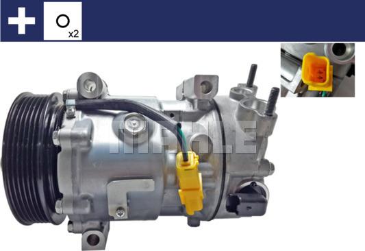 MAHLE ACP 359 000S - KOMPRESOR KLIMATYZACJI CITROEN BERLINGO 08- ZASTOSOWANIE PATRZ KATALOG