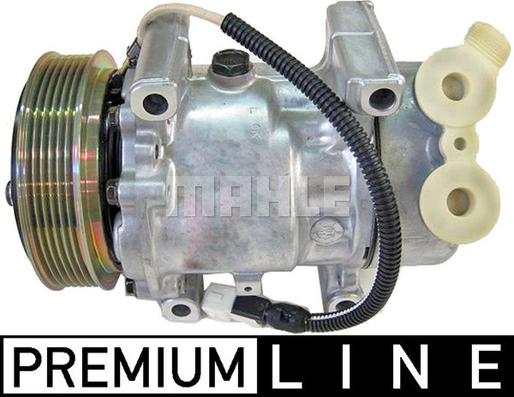 MAHLE ACP 357 000P - Kompresor, klimatyzacja