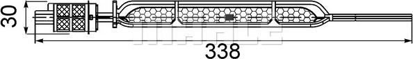 MAHLE AD 98 000S — Osuszacz, klimatyzacja