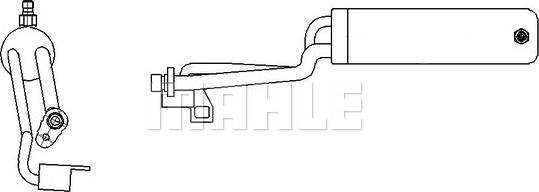 MAHLE AD 69 000S — Osuszacz, klimatyzacja