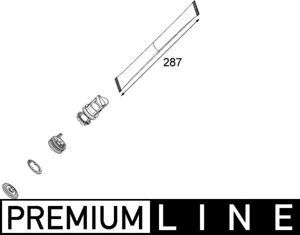 MAHLE AD 1 000P - OSUSZACZ KLIMATYZACJI VOLVO XC90 II 14-
