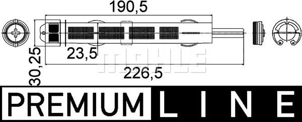 MAHLE AD 289 000P — Osuszacz, klimatyzacja