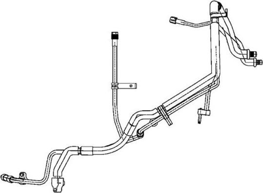 MAHLE AP 135 000P - Przewód klimatyzacji