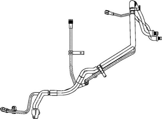 MAHLE AP 136 000P — Przewód wysokiego / niskiego ciśnienia, klimatyzacja