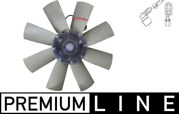 MAHLE CFF 477 000P — Wentylator, chłodzenie silnika
