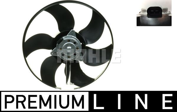 MAHLE CFF 308 000P — Wentylator, chłodzenie silnika
