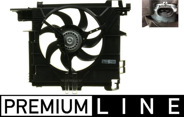 MAHLE CFF 211 000P — Wentylator, chłodzenie silnika