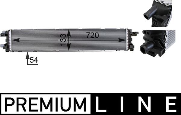 MAHLE CIR 13 000P — Chłodnica niskotemperaturowa, chłodnica pow. doładowującego