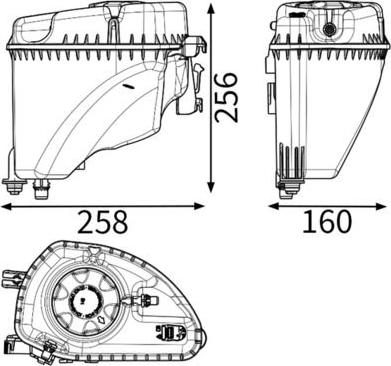 MAHLE CLC 473 000P - Chłodnica oleju
