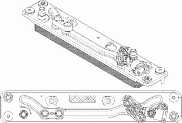 MAHLE CLC 182 000P — Chłodnica oleju, automatyczna przekładnia