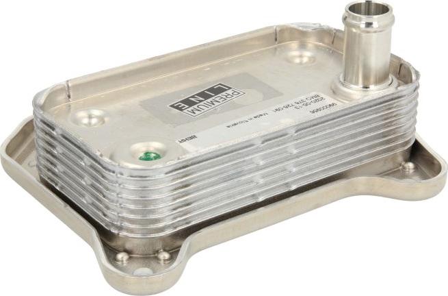 MAHLE CLC 38 000P - Chłodnica oleju silnikowego, która usuwa ciepło z oleju i utrzymuje temperaturę oleju w bezpiecznym zakresie
