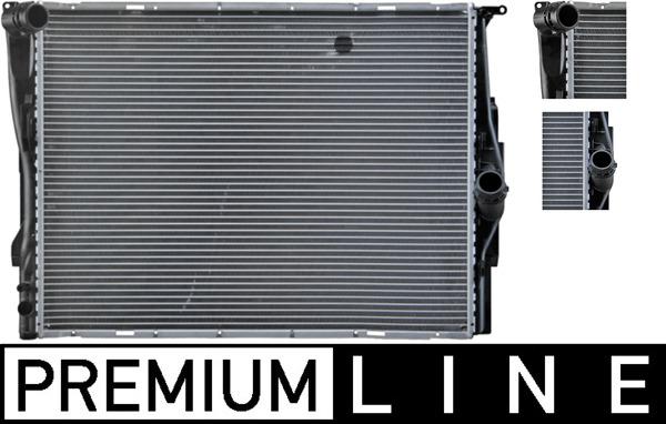 MAHLE CR 1089 000P — Chłodnica, układ chłodzenia silnika