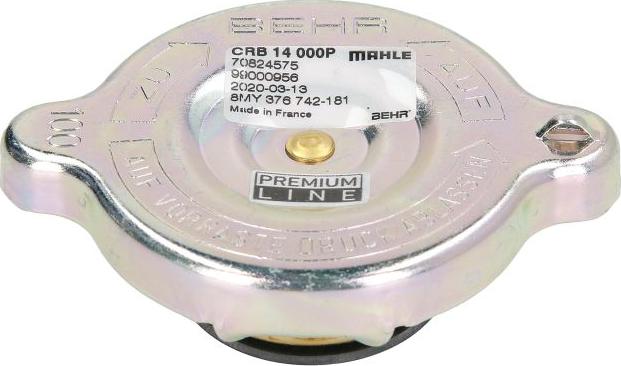 MAHLE CRB 14 000P — Korek, chłodnica