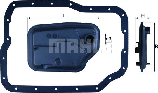 MAHLE HX 149D - FILTR OLEJU AUTOMATYCZNEJ SKRZYNI BIEGÓW