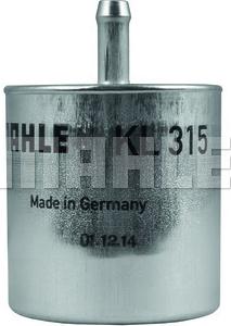 MAHLE KL 315 - FILTR PALIWA
