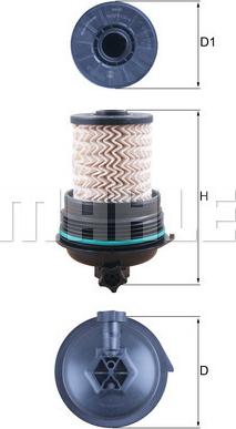 MAHLE KX 480 — Filtr paliwa