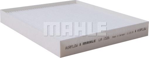 MAHLE LA 1526 - Filtr kabiny
