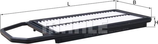 MAHLE LX 4481 — Filtr powietrza
