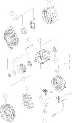 MAHLE MG 4 — Alternator