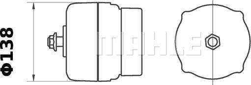 MAHLE MG 607 - Alternator
