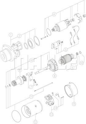 MAHLE MS 139 — Rozrusznik