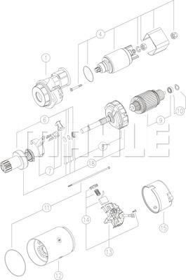 MAHLE MS 292 — Rozrusznik