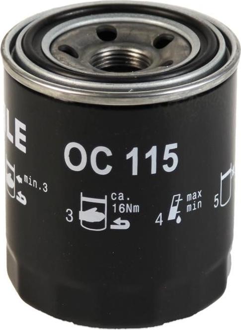 KNECHT OC 115 - Filtr oleju