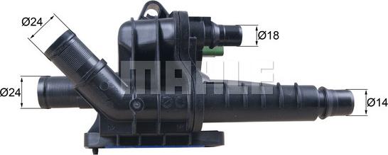 MAHLE TH 66 83 — Termostat, środek chłodzący