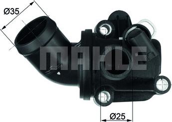 MAHLE TH 14 80 — Termostat, środek chłodzący