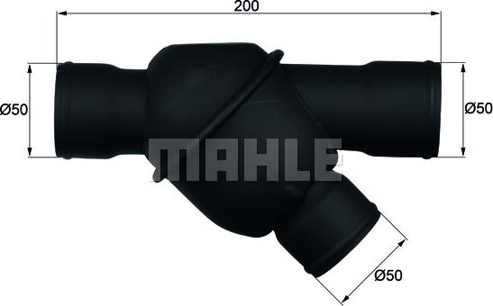 MAHLE TH 24 83 - Termostat cieczy chłodzącej