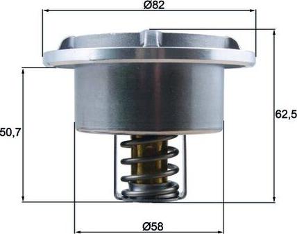 MAHLE THD 6 75 — Termostat, środek chłodzący