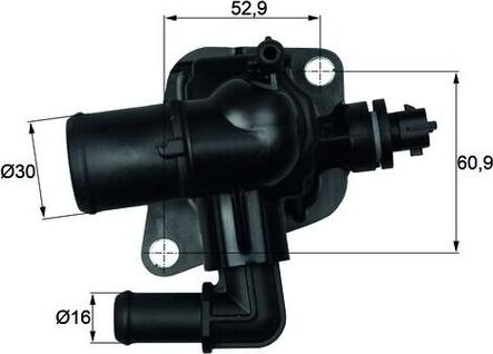MAHLE TI 150 88 - Termostat cieczy chłodzącej