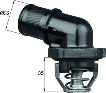 MAHLE TI 181 89 — Termostat, środek chłodzący
