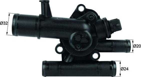 MAHLE TI 38 89 — Termostat, środek chłodzący