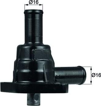 MAHLE TI 37 84D - Termostat cieczy chłodzącej
