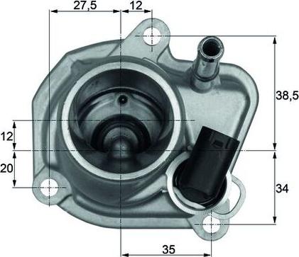 MAHLE TI 29 87 - TERMOSTAT CHRYSLER 87C 2.2CRD