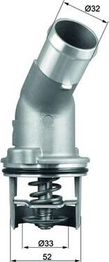 MAHLE TI 205 92D — Termostat, środek chłodzący
