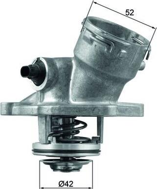 MAHLE TM 45 100D — Termostat, środek chłodzący