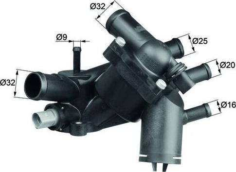 MAHLE TM 5 109 — Termostat, środek chłodzący