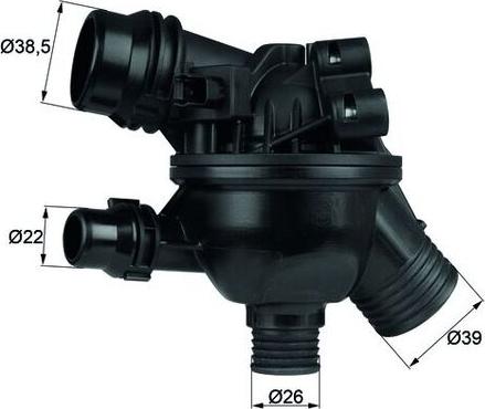 MAHLE TM 19 102 — Termostat, środek chłodzący