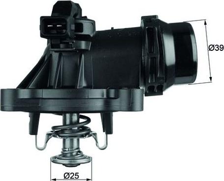 MAHLE TM 18 105 — Termostat, środek chłodzący