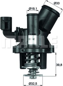 MAHLE TM 17 98 S — Termostat, środek chłodzący