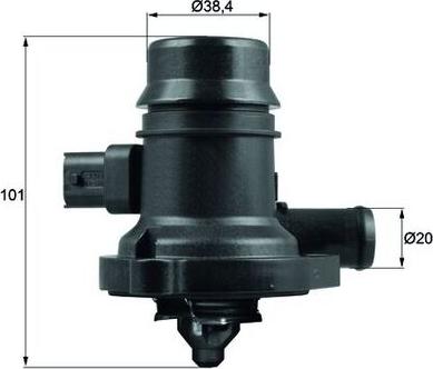 MAHLE TM 36 103 — Termostat, środek chłodzący