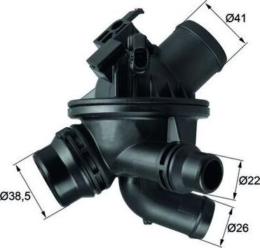 MAHLE TM 21 103 - Termostat cieczy chłodzącej