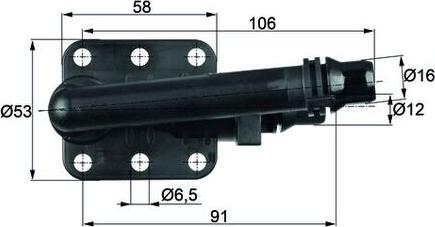MAHLE TO 5 82 — Termostat, chłodzenie oleju