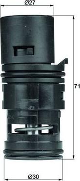 MAHLE TO 7 75 - Termostat cieczy chłodzącej