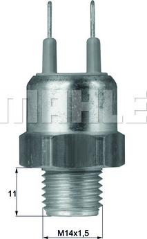 MAHLE TSW 23D - WLACZNIK WENTYLATORA BMW 3 77-82