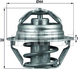 MAHLE TX 90 82 D — Termostat, środek chłodzący