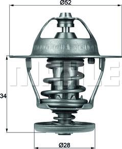 MAHLE TX 68 88D — Termostat, środek chłodzący