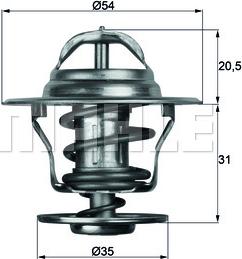 MAHLE TX 13 75D — Termostat, środek chłodzący